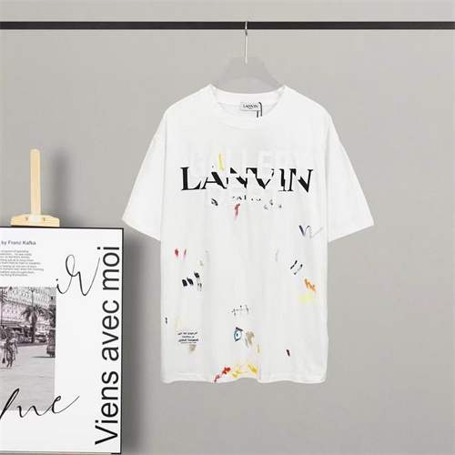 Lanvin Round neck T-shirt-M-051