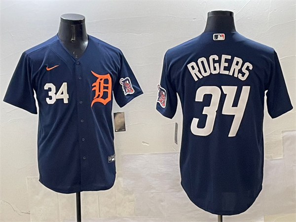 Detroit Tigers Majestic Jerseys-0475