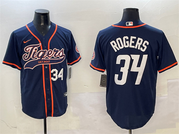 Detroit Tigers Majestic Jerseys-0495