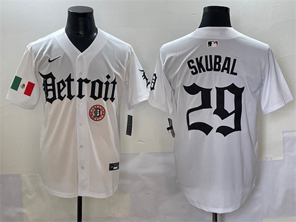 Detroit Tigers Majestic Jerseys-0565