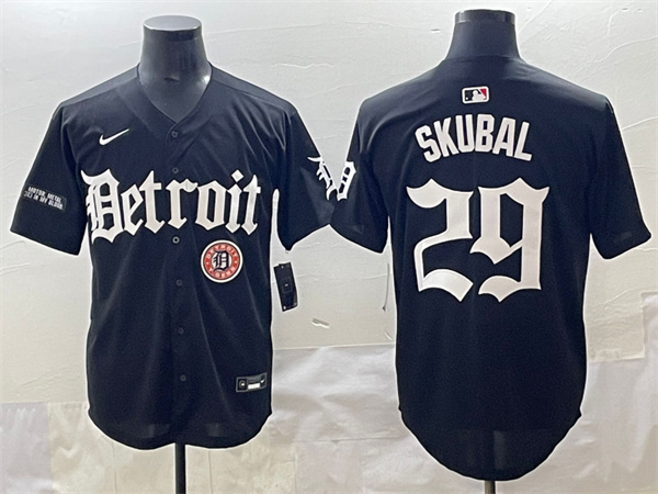 Detroit Tigers Majestic Jerseys-0809