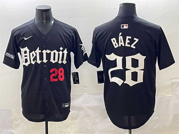 Detroit Tigers Majestic Jerseys-0885