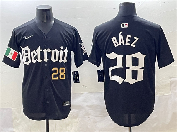 Detroit Tigers Majestic Jerseys-0890