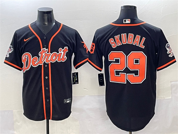 Detroit Tigers Majestic Jerseys-0946