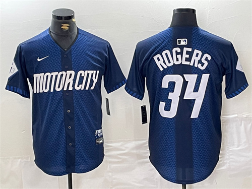 Detroit Tigers Majestic Jerseys-0098