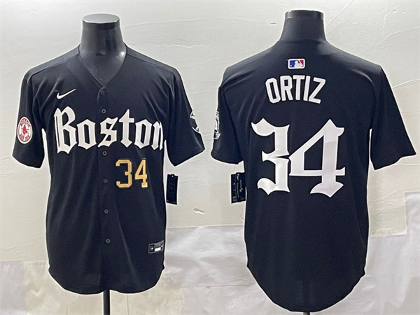 Boston Red Sox Majestic Jerseys-0657