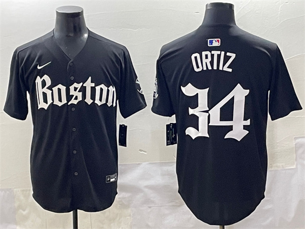 Boston Red Sox Majestic Jerseys-0661