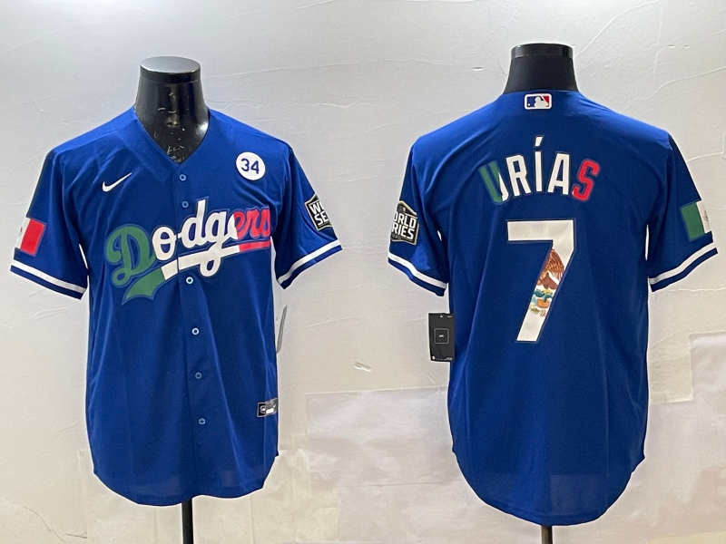 Los Angeles Dodgers Majestic Jerseys-3011
