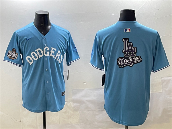 Los Angeles Dodgers Majestic Jerseys(2)-0011