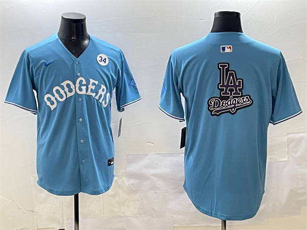 Los Angeles Dodgers Majestic Jerseys(2)-0014