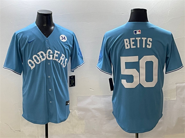 Los Angeles Dodgers Majestic Jerseys(2)-0030