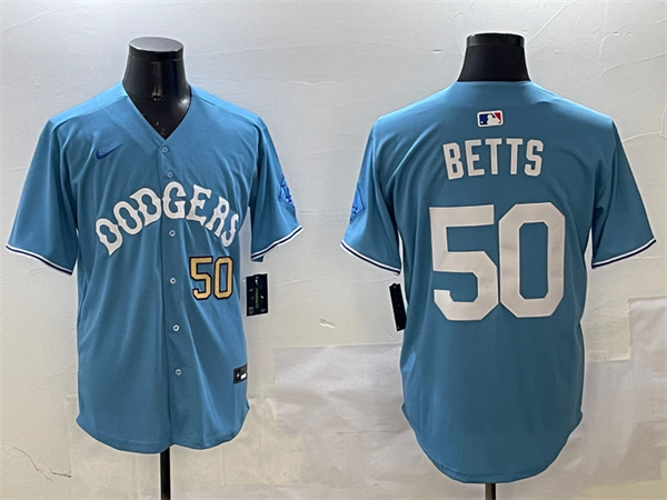Los Angeles Dodgers Majestic Jerseys(2)-0034