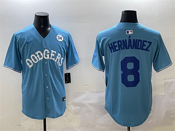 Los Angeles Dodgers Majestic Jerseys(2)-0091