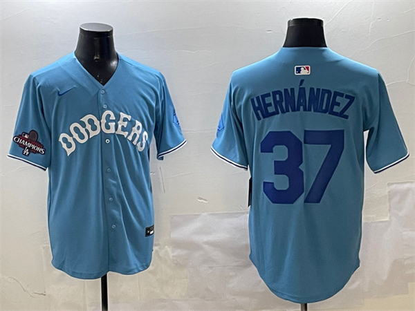 Los Angeles Dodgers Majestic Jerseys(2)-0139
