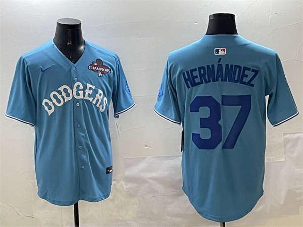 Los Angeles Dodgers Majestic Jerseys(2)-0141
