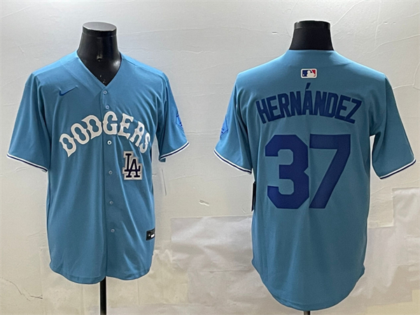 Los Angeles Dodgers Majestic Jerseys(2)-0149