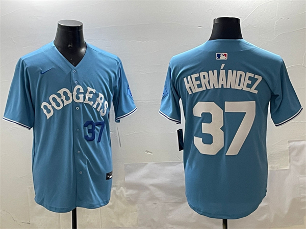 Los Angeles Dodgers Majestic Jerseys(2)-0157