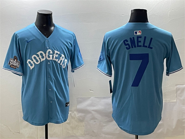 Los Angeles Dodgers Majestic Jerseys(2)-0175
