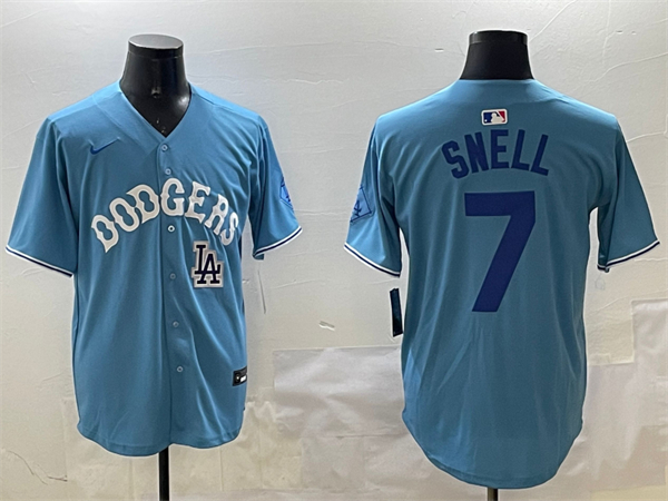 Los Angeles Dodgers Majestic Jerseys(2)-0185