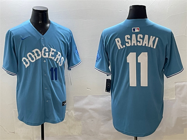 Los Angeles Dodgers Majestic Jerseys(2)-0194