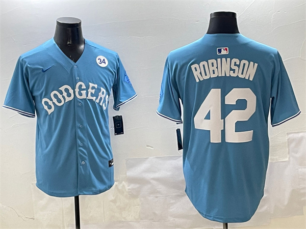 Los Angeles Dodgers Majestic Jerseys(2)-0238