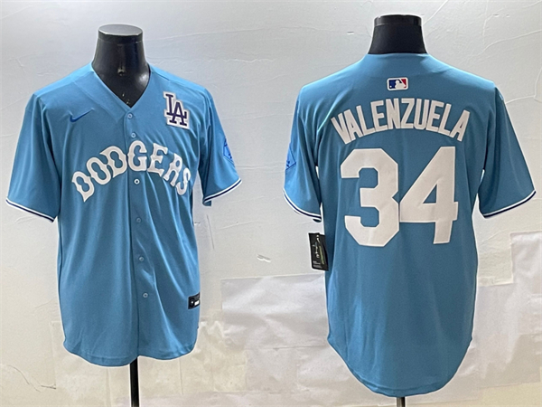 Los Angeles Dodgers Majestic Jerseys(2)-0249