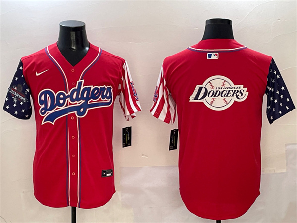 Los Angeles Dodgers Majestic Jerseys(2)-1441