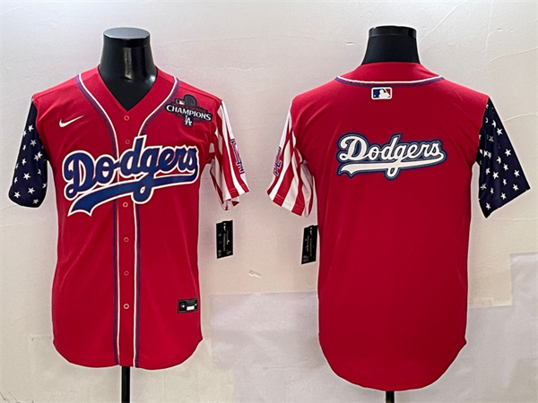 Los Angeles Dodgers Majestic Jerseys(2)-1455