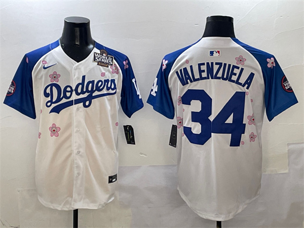 Los Angeles Dodgers Majestic Jerseys(2)-1980
