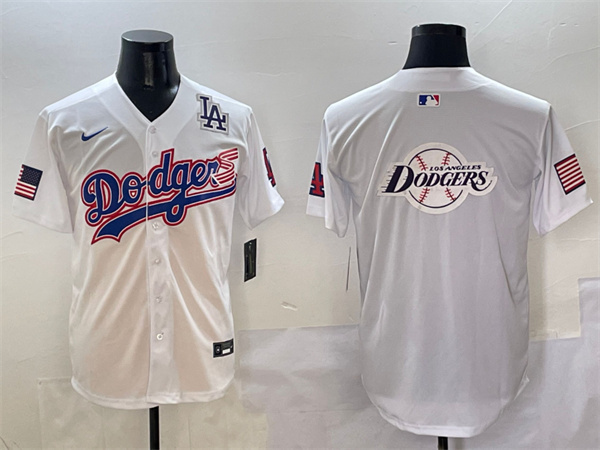 Los Angeles Dodgers Majestic Jerseys(3)-0069