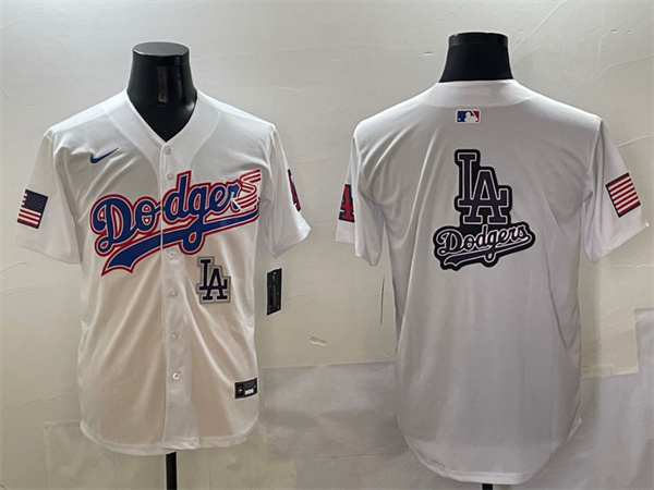 Los Angeles Dodgers Majestic Jerseys(3)-0074