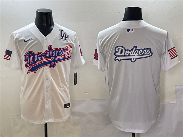 Los Angeles Dodgers Majestic Jerseys(3)-0081