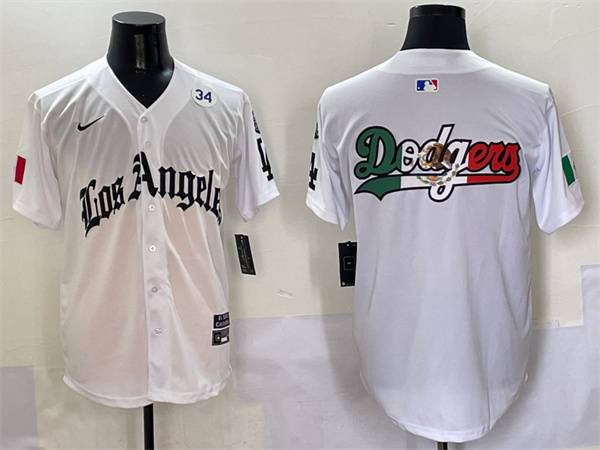 Los Angeles Dodgers Majestic Jerseys(3)-0467