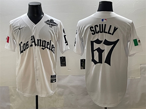 Los Angeles Dodgers Majestic Jerseys(3)-1371