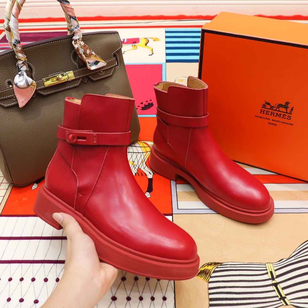 HERMES  Boots(AAA)-020