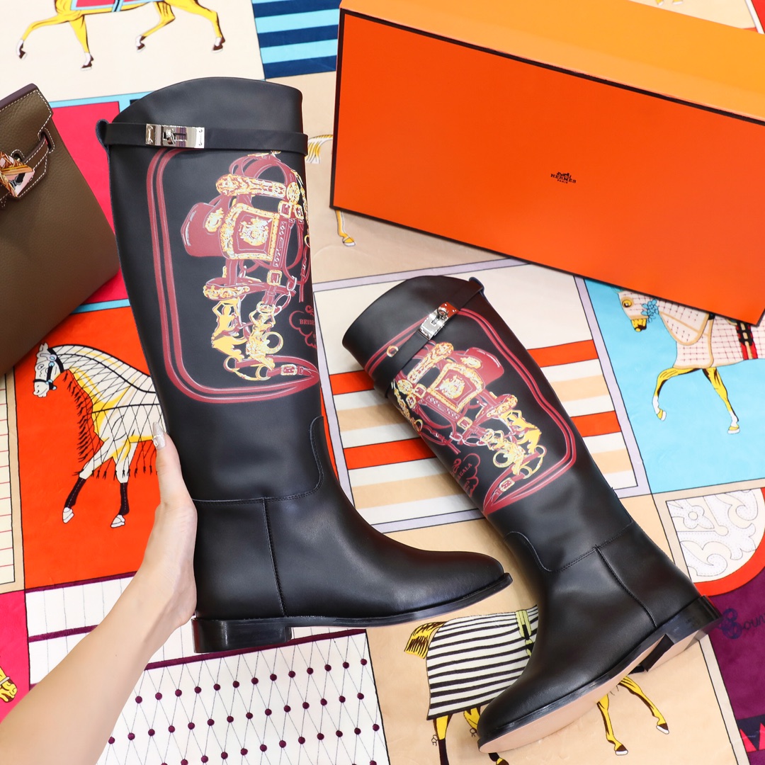HERMES  Boots(AAA)-045