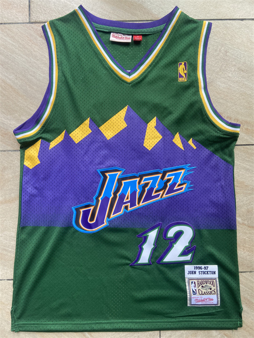 Utah Jazz Game Jerseys-037