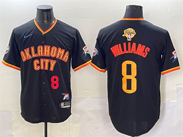 Oklahoma City Thunder Game Jerseys-0076