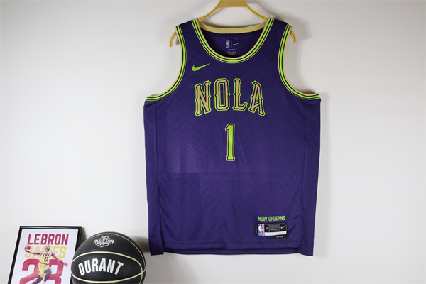 New Orleans Pelicans Game Jerseys-0063