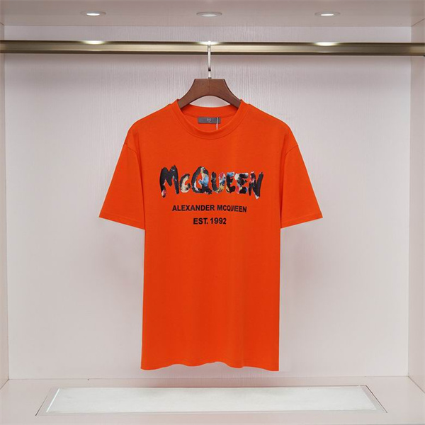Alexander Mcqueen Round neck T-shirt-M-0008