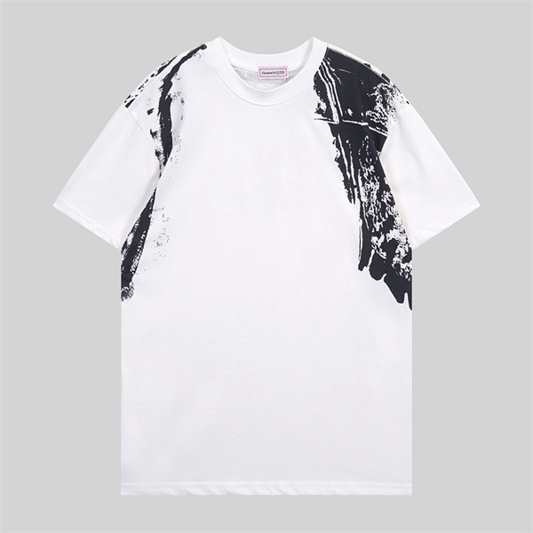 Alexander Mcqueen Round neck T-shirt-M-0036