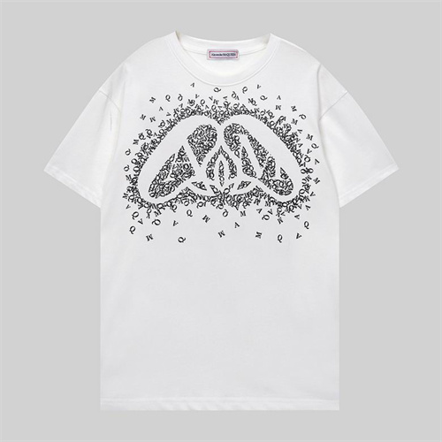 Alexander Mcqueen Round neck T-shirt-M-0047