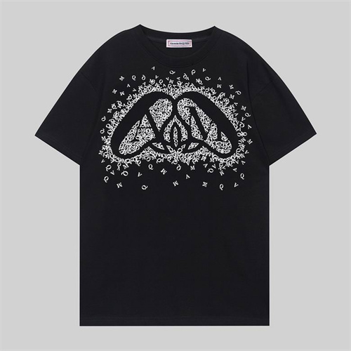 Alexander Mcqueen Round neck T-shirt-M-0048