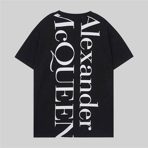 Alexander Mcqueen Round neck T-shirt-M-0055