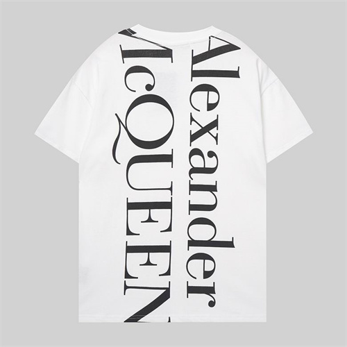 Alexander Mcqueen Round neck T-shirt-M-0056