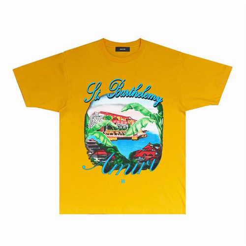 Amiri Round neck T-shirt-M(1)-1746