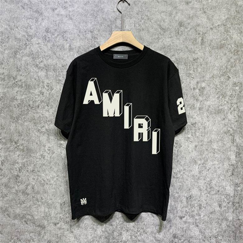 Amiri Round neck T-shirt-M(1)-2093