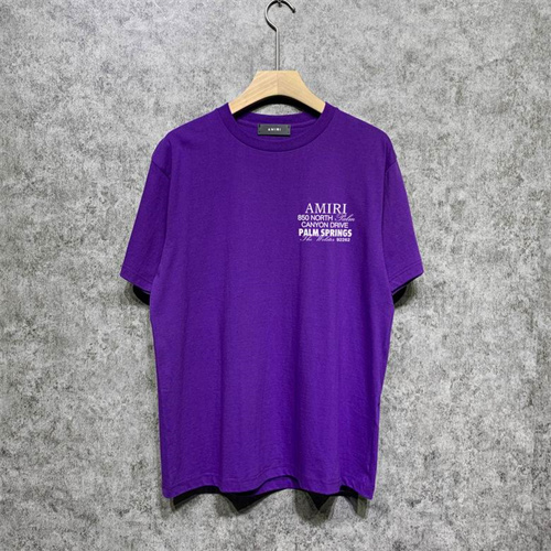 Amiri Round neck T-shirt-M(1)-2479