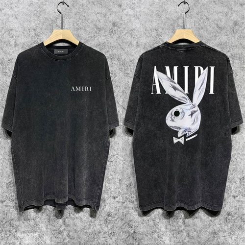 Amiri Round neck T-shirt-M(1)-2498