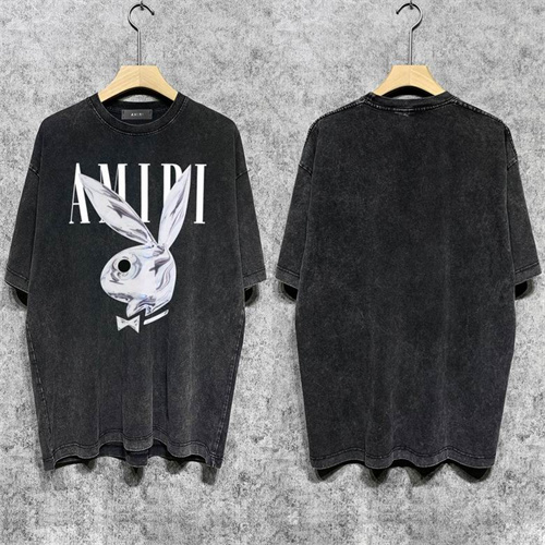 Amiri Round neck T-shirt-M(1)-2499